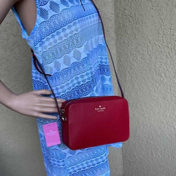 Kate Spade New York Harper Crossbody Candied Cherry - Picture 16 of 16